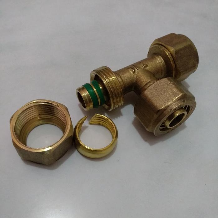 Gambar Tee Sambungan Selang Air Panas Rifeng dari usahabaru9 Kota Bekasi Tokopedia