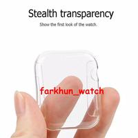 Gambar SOFT CASE COVER SILICONE APPLE WATCH IWATCH SERIES 4 BUMPER PELINDUNG dari Toko Farkhun Kab. Bekasi 3 Tokopedia