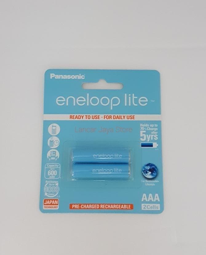 Gambar Jual Batre / Batere / Baterai / Battery Sanyo Eneloop AAA / A3 Lite 600mAh 1500x charge Made In Japan , Original dari Multiplus shop Kota Administrasi Jakarta Pusat Tokopedia