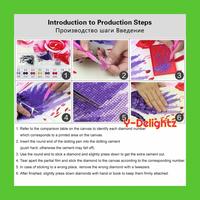Gambar DIY DIAMOND PAINTING FULL SQUARE - HATI KUDUS BUNDA MARIA dari Y-Delightz Kab. Bogor 4 Tokopedia