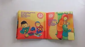 SOFTBOOK BALITA MENGENAL WAKTU SHALAT / BUKU BANTAL WAKTU SHALAT