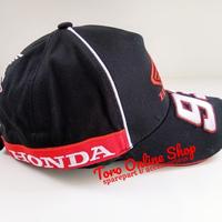 Gambar topi baseball pria keren motif motogp honda 93 hitam dari toro online shop Kota Semarang 4 Tokopedia