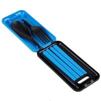 Gambar Set Peralatan Makan travel Lipat Portable Alat Makan Kitchenware Sendok Garpu Sumpit dari Ahoki Kota Administrasi Jakarta Barat 5 Tokopedia