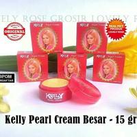 Gambar Pearl Cream Kelly (15G) Original 100% BPOM/cream wajah/sabun cuci muka dari suhendri kelontong pasar timah Kota Medan 2 Tokopedia