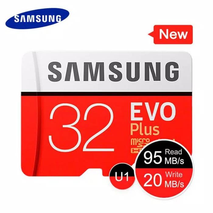 Gambar SAMSUNG EVO PLUS KARTU MEMORI CARD 32GB SDXC U 1.4K GRADE 10 dari ANEKA KREASI JAYA Kota Bandung Tokopedia