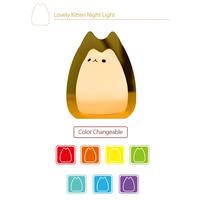 Gambar 251A Lampu 7 Warna Model Kucing Lucu - LJC-101 - White dari PusakaID Kota Bandung 2 Tokopedia