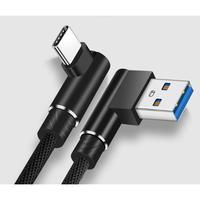 Gambar 4EAE Kabel Charger USB Type C L Shape Cable 2.1A 1 Meter - 20180303 - dari PusakaID Kota Bandung 4 Tokopedia