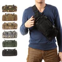 Gambar 2E6F Tas Selempang Pria Army Sling Bag 6L - BL015 - Black dari PusakaID Kota Bandung 2 Tokopedia