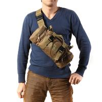 Gambar 2E6F Tas Selempang Pria Army Sling Bag 6L - BL015 - Black dari PusakaID Kota Bandung 5 Tokopedia