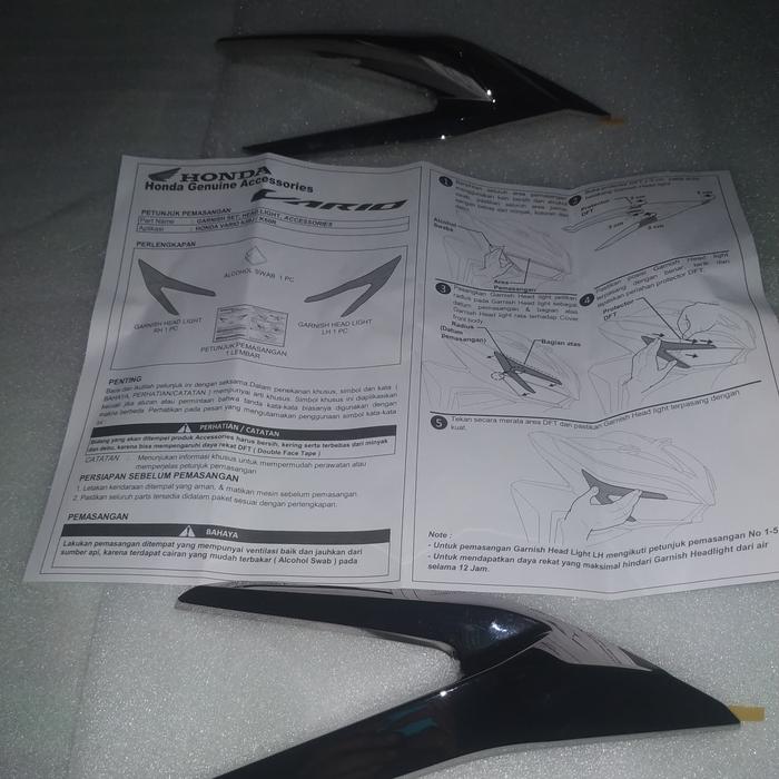 Gambar Garnish lampu vario 125 dan 150 dari Mrjaegrage4 Kab. Bogor Tokopedia