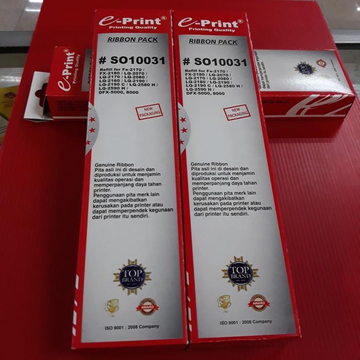 Gambar Refill pita printer # SO10031 untuk printer LQ 2180 dll dari Eureka Pika Shop Kota Administrasi Jakarta Utara Tokopedia
