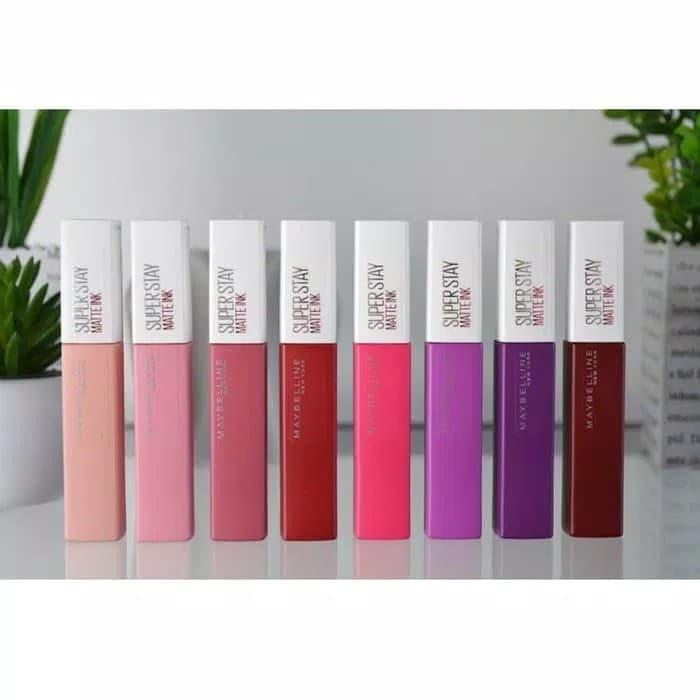 Gambar MAYBELLINE SUPER STAY MATTE INK LIP CREAM dari Novicosmetik Kab. Tangerang Tokopedia