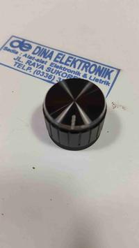 Gambar KENOP KENOB KNOP KNOB POTENSIO TANGGUNG 20 MM METAL HITAM dari DINA ELEKTRONIK Kab. Jember 1 Tokopedia