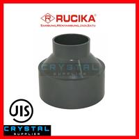 Gambar VLOK SOK RUCIKA 3 x 1 1/2" inch D IN PVC / INCREASER Verlop Sock DIN dari Crystal Supplier Kota Semarang 3 Tokopedia
