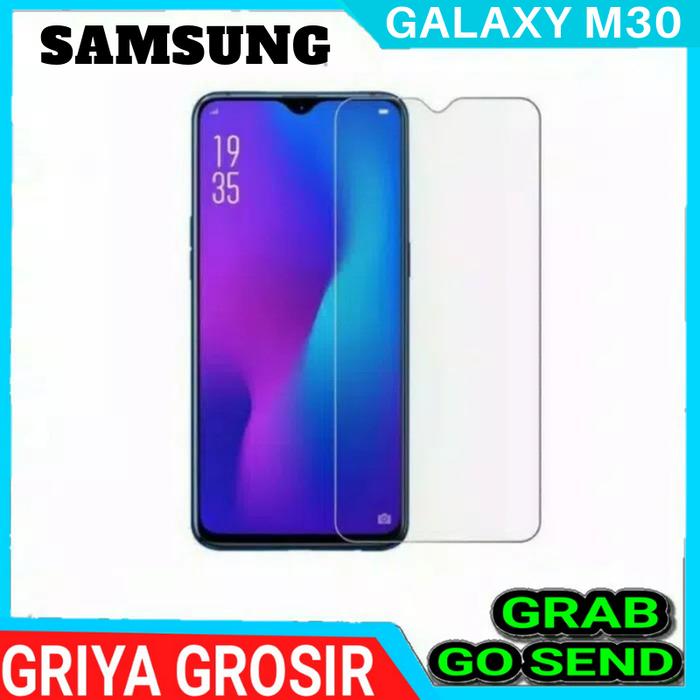Gambar Temperes Glass Samsung Galaxy M30 Anti Gores Bening 0.3mm Non Packing dari Griya_Grosir Kab. Serang Tokopedia