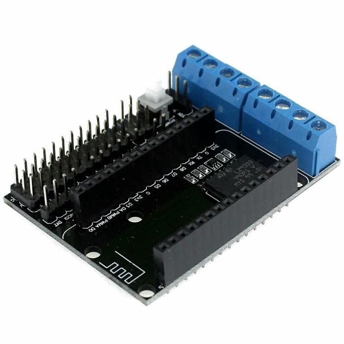 Gambar NodeMCU Motor Shield Board L293D ESP-12E ESP8266 ESP 12E dari Pi Toserba Kota Medan Tokopedia