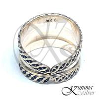 Gambar Cincin Ring Perak Silver Bali Kaki Lebar Spiral Mata Merah Asli 925 dari Kusuma Silver Lovina Kab. Buleleng 5 Tokopedia