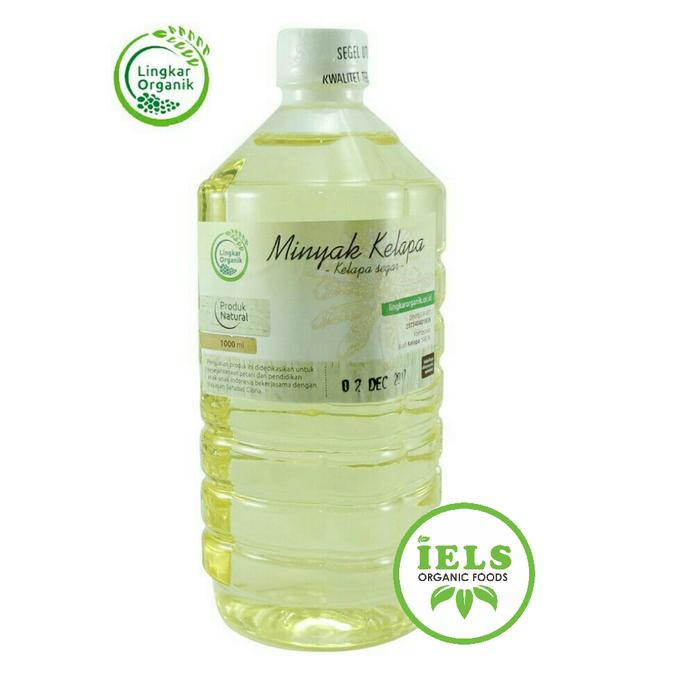 Gambar MINYAK KELAPA LINGKAR ORGANIK 1 LT dari IELS ORGANIC Kab. Sleman Tokopedia