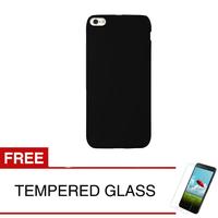 Gambar Case for Vivo V5s - 5.5 inch - Slim Soft Case - Hitam Solid+Temp Glass dari Mentari Grasindo Teknik Kota Administrasi Jakarta Barat 1 Tokopedia