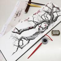 Gambar Hahnemuhle Nostalgie Sketch Book A4 Landscape dari dreamshop.jkt Kota Administrasi Jakarta Barat 3 Tokopedia