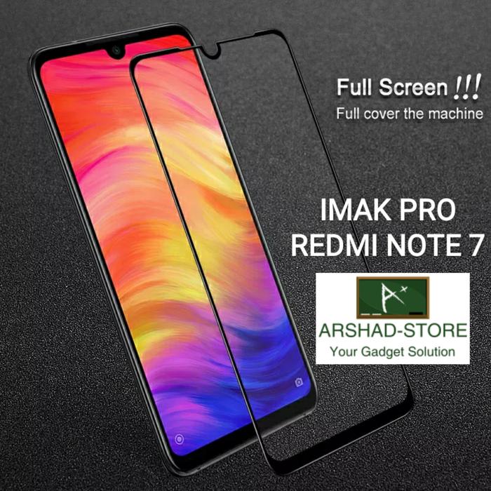 Gambar IMAK PRO Tempered Glass Redmi note 7 Full Cover dari Arshad-store Kab. Tangerang Tokopedia