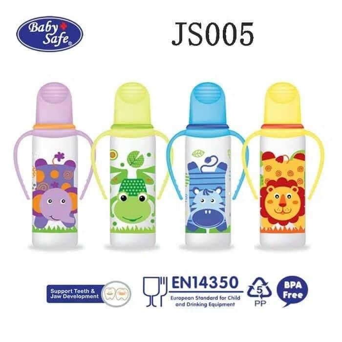 Gambar BOTOL SUSU BABY SAFE 250 BOTTLE WITH HANDLE BABY SAFE JS005 BOTOL SUSU dari MAMA SUSU TAMAN ROYAL Kota Tangerang Tokopedia