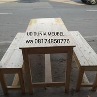 Gambar meja murah meja makan minimalis meja restoran cafe warkop dll dari DUNIA MEUBEL ONLINE Kota Administrasi Jakarta Barat 1 Tokopedia
