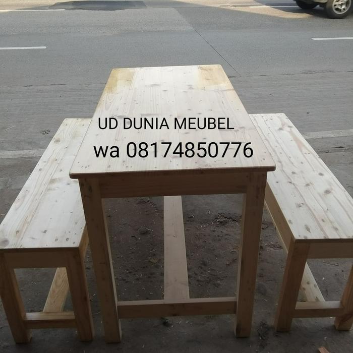 Gambar meja murah meja makan minimalis meja restoran cafe warkop dll dari DUNIA MEUBEL ONLINE Kota Administrasi Jakarta Barat Tokopedia
