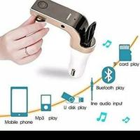 Gambar Carg7/car G 7 modulator car charger mobil bluetooth fm transmitter dari Eddy variasi Kota Administrasi Jakarta Barat 2 Tokopedia