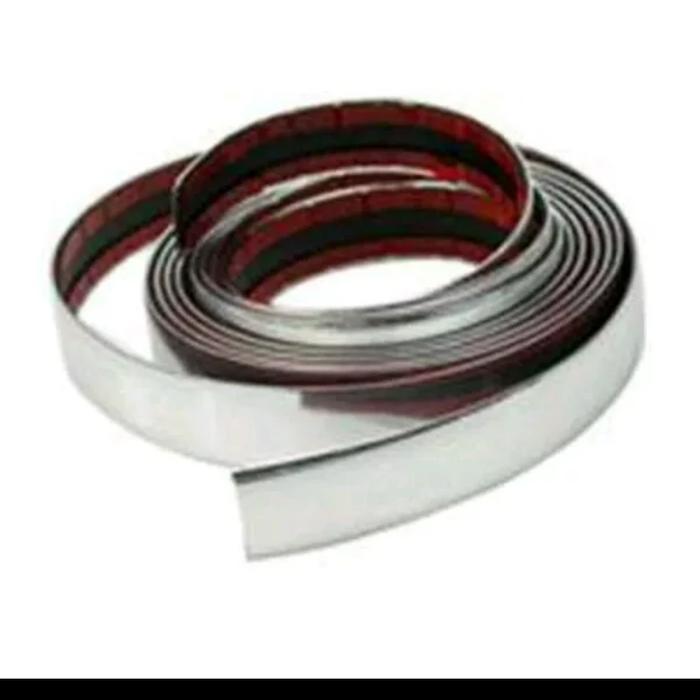 Gambar List crome strip mobil moulding trim 15mm dari Eddy variasi Kota Administrasi Jakarta Barat Tokopedia