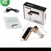 Gambar Carg7/car G 7 modulator car charger mobil bluetooth fm transmitter dari Eddy variasi Kota Administrasi Jakarta Barat 3 Tokopedia