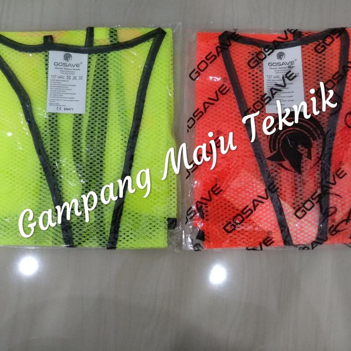 Gambar baju rompi safety /rompi jaring dari vrt victory teknik Kota Medan Tokopedia