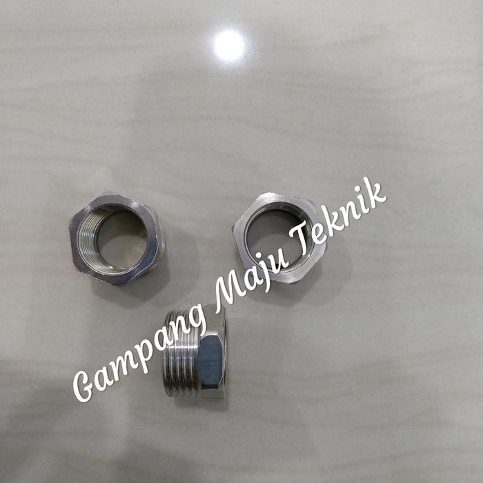 Gambar vring nikel 1/2x3/4 / overan kran nikel dari vrt victory teknik Kota Medan Tokopedia