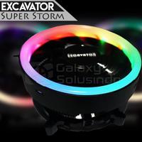Gambar Excavator Super Storm RGB 1800rpm Hydro Bearing CPU Cooler dari Osemprul Kota Malang 1 Tokopedia