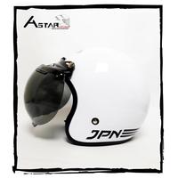 Gambar Helm Bogo Jpn White   Kaca Datar / Cembung dari HelmPro Kota Bandung 2 Tokopedia