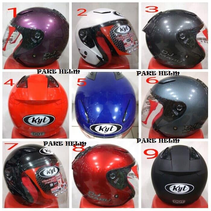 Gambar Helm KYT DJ MARU ORIGINAL dari HelmPro Kota Bandung Tokopedia