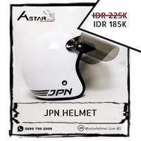 Gambar Helm Bogo Jpn White   Kaca Datar / Cembung dari HelmPro Kota Bandung 1 Tokopedia