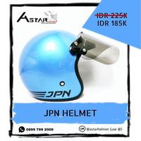 Gambar Helm Bogo Jpn Ice Blue Doff   Kaca Datar / Cembung dari HelmPro Kota Bandung 1 Tokopedia