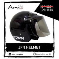 Gambar Helm Bogo Jpn Hitam Gloss   Kaca Datar / Cembung dari HelmPro Kota Bandung 1 Tokopedia
