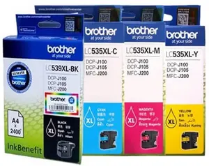 TINTA BROTHER LC539Y (DCP-J100, DCP-J105, MFC-J200)