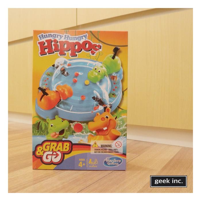 Gambar Original Grab and Go - Hungry Hungry Hippos | Hasbro - Boardgames dari Geek Inc Kota Bandung Tokopedia