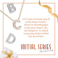 Gambar Liontin Berlian Inisial / Huruf C Swan Jewellery IMPD756136 - Putih dari Swan Jewellery Kota Administrasi Jakarta Selatan 4 Tokopedia