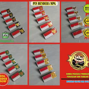 PIN MPG atau PIN BENDERA MERAH PUTIH GARUDA