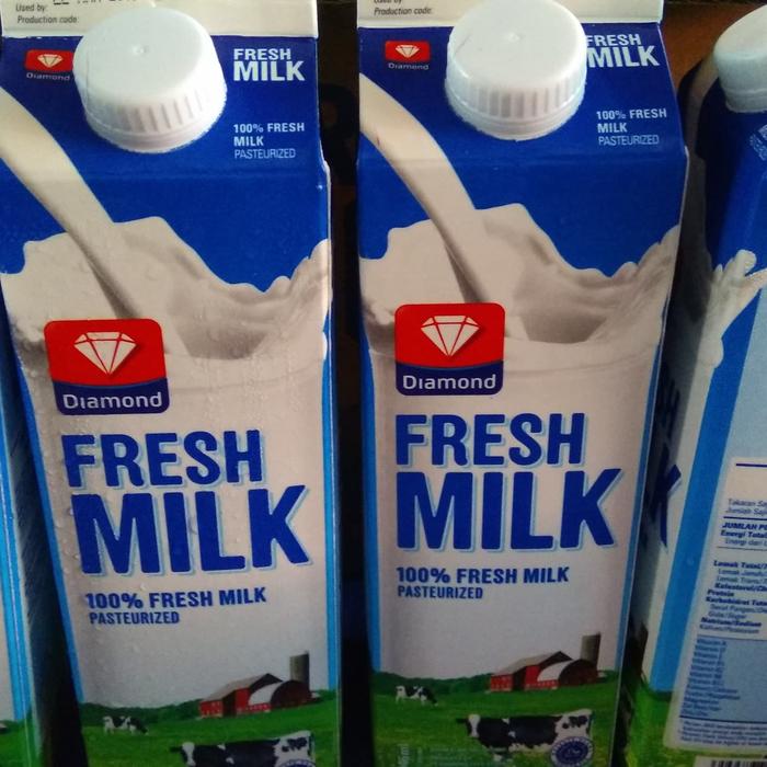 Gambar Diamond susu segar fresh milk pasteurised plain 946 ml dari VRC Shoppe Kota Administrasi Jakarta Barat Tokopedia