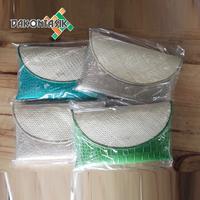 Gambar Clutch Croco Anyaman Pandan size L dari DAKONTASIK.ID Kab. Tasikmalaya 1 Tokopedia