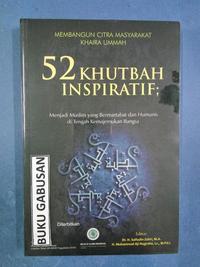 Gambar BUKU 52 KHUTBAH INSPIRATIF MENJADI MUSLIM YANG BERMARTABAT uk dari bukugabusan Kota Yogyakarta 1 Tokopedia
