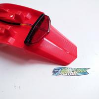Gambar Slebor Spakbor Belakang Plus Lampu Stop Honda CRF 150 Merah Dan Hitam dari Sampeyan Motor Online Kab. Nganjuk 3 Tokopedia