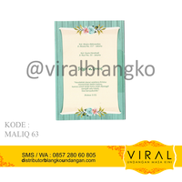 Gambar Blangko Undangan Maliq 63 Harga Murah dari Undangan Masa Kini Kota Semarang 2 Tokopedia