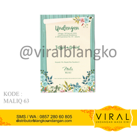 Gambar Blangko Undangan Maliq 63 Harga Murah dari Undangan Masa Kini Kota Semarang 1 Tokopedia