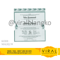 Gambar Blangko Undangan Maliq 59 Harga Murah dari Undangan Masa Kini Kota Semarang 3 Tokopedia